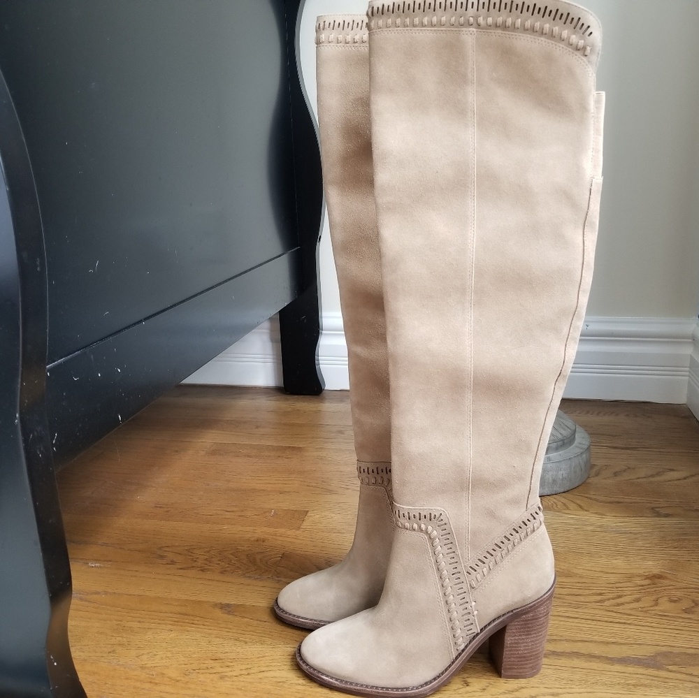 Vince Camuto Over-the-Knee Suede Boots 9